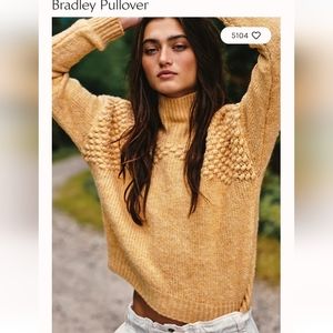 NWT Free People Bradley Pullover size M
